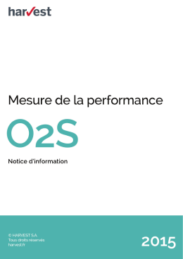 O2S - Mesure de la performance