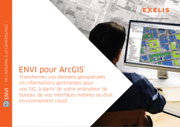 ENVI pour ArcGIS® (FR)
