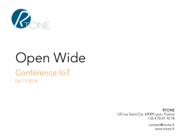 OpenWide - IoT - Sigfox