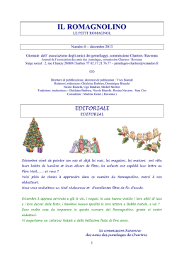 le petit romagnol - Association des Amis des Jumelages de Chartres
