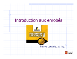 Introduction aux enrobés - P. Langlois 3,94 mb