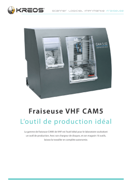 Fraiseuse VHF CAM5