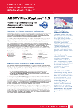 ABBYY FlexiCapture™ 1.5