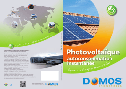 Photovoltaïque Autoconsommation Freewatt