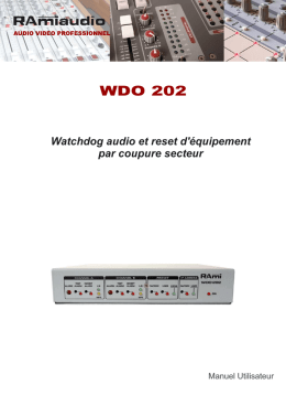 WDO 202 - RAmiaudio