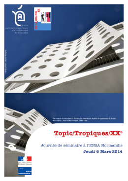 Topic/Tropiques/XXe - Docomomo International