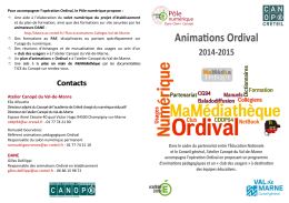 Animations Ordival - Site Disciplinaire EPS Créteil