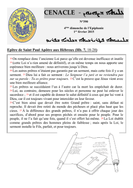 01/02 - Mission Chaldéenne en France