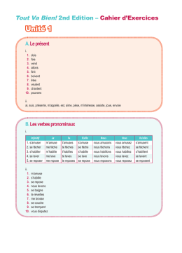 Cahier d`Exercices