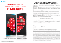 REMBOURSÉ - Free Mobile