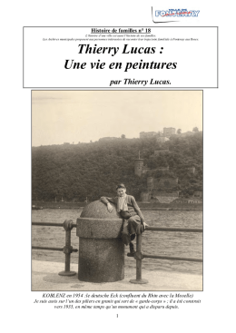 Thierry Lucas - Fontenay-aux