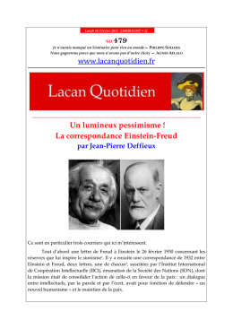 LQ 479 - Lacan Quotidien