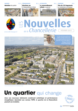 Les Nouvelles de La Chancellerie - février 2015