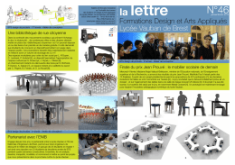 Formations Design et Arts Appliqués Lycée Vauban de Brest