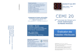CEMI 20 - Infectiologie