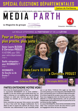 media parth - Reconquete Parthenay