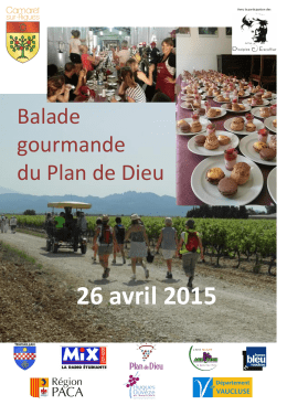 26 avril 2015 - Ville de Camaret sur Aigues