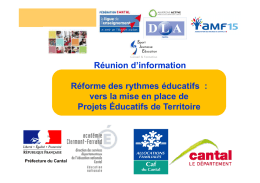 Diaporama - Association des maires du Cantal