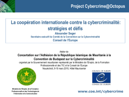 La coopération internationale contre la cybercriminalité: stratégies et