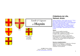 Haynin - Racines & Histoire