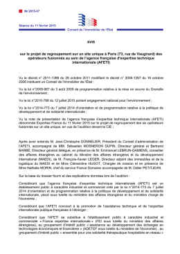 cie_2015-_Expertise France - Ministère de l`économie, des finances