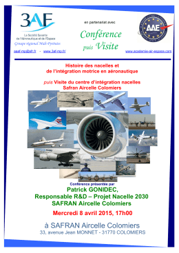 Projet Nacelle 2030 - 3AF Toulouse Midi