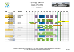 Les croisi&egrave;res ardennaises Bateau "Charlemagne"