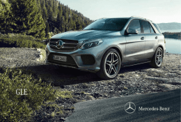 Télécharger le catalogue du Nouveau GLE  - Mercedes