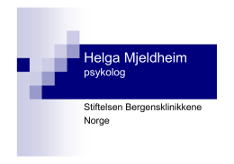 Helga Mjeldheim MBT-København