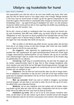 Utstyrs og huskeliste.pdf - Raseklubben For Portugisisk Vannhund