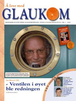 Glaukom 2009 1 - Norsk Glaukomforening