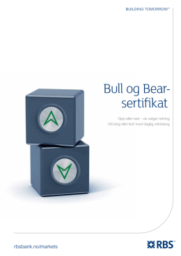 Bull og Bear- sertifikat
