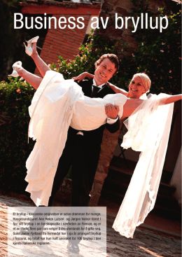 Business av bryllup (pdf)