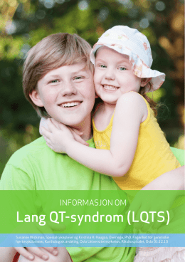 Lang QT-syndrom (LQTS) - Foreningen for hjertesyke barn