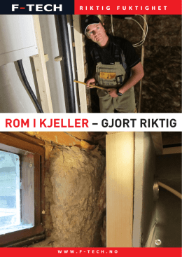 Rom i KjelleR – GjoRt RiKtiG - F-Tech