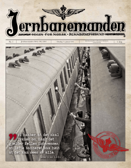 Jernbanemanden 100 år - Norsk Jernbaneforbund (NJF)