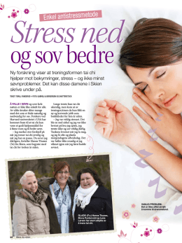 Stress Ned - Sov Bedre