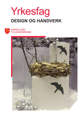 Design og håndverk i Hordaland (brosjyre)