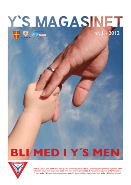 BLI MED I Y´S MEN - Y`s Men Region Norge