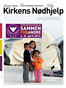 Last ned Kirkens Nødhjelp-magasinet 2, 2014 som PDF