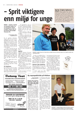 Omtale fra Fana Posten 21.august 2009