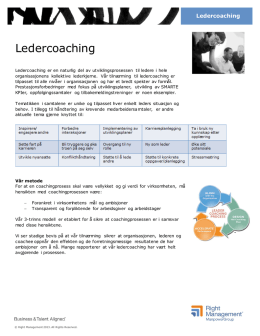 Ledercoaching, Right Management