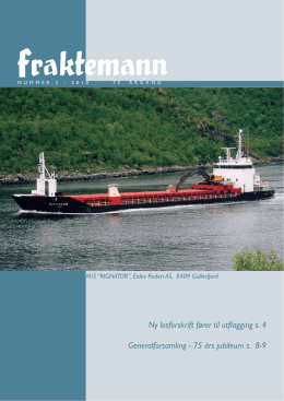 Fraktemann 02-10 - Fraktefartøyenes Rederiforening