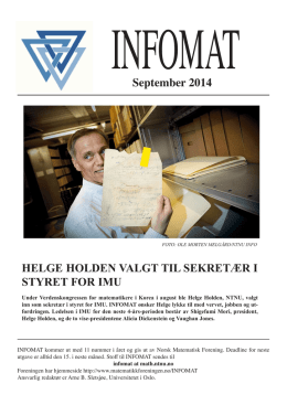 sep - Norsk matematisk forening