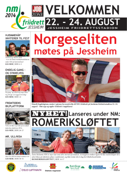 ROMERIKSLØFTET - NM Friidrett 2014