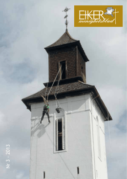 Nr 3 - 2013 - Øvre Eiker kirkelige fellesråd > Forside