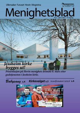 Jessheim kirke bygges ut! - Ullensaker kirkelige fellesråd