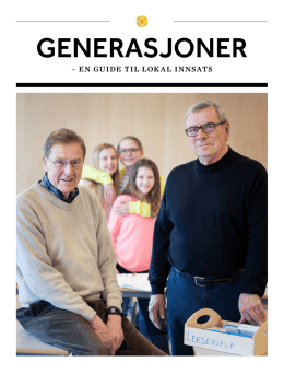 generasjoner - Pensjonistforbundet