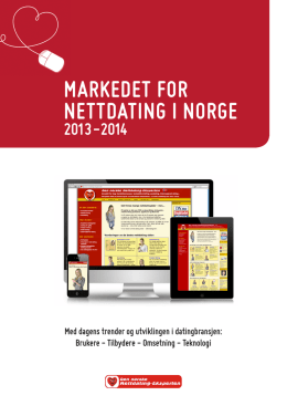 Markedet for nettdating i Norge 2013-2014