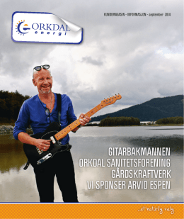 gitarbakmannen orkdal sanitetsforening gårdskraftverk vi sponser